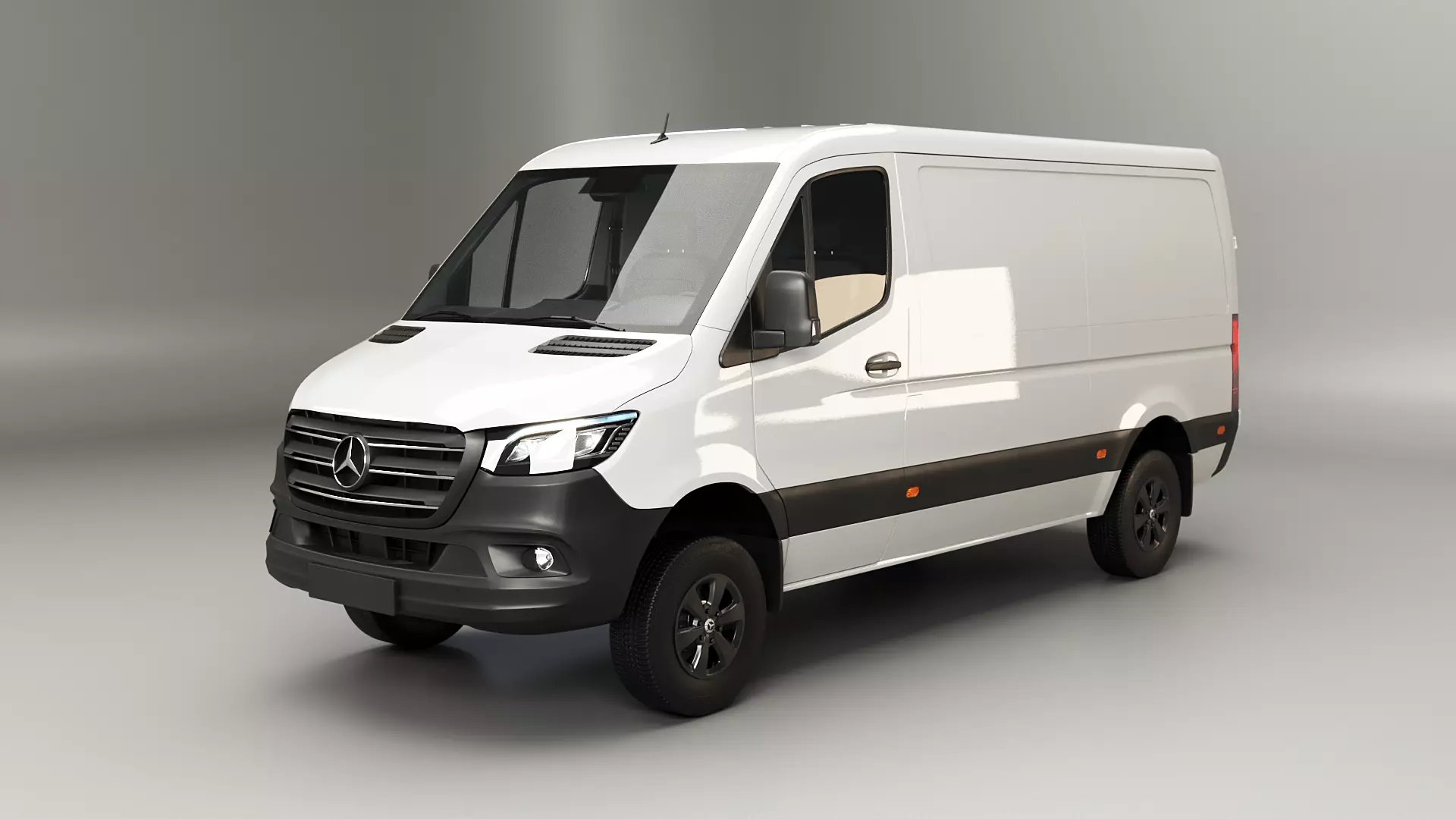 Mercedes Sprinter 4x4 low roof EU 3D model