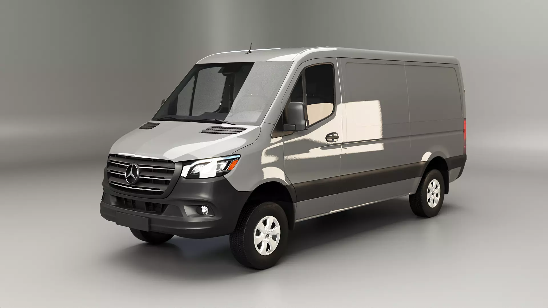 Mercedes Sprinter 4x4 low roof 3D model