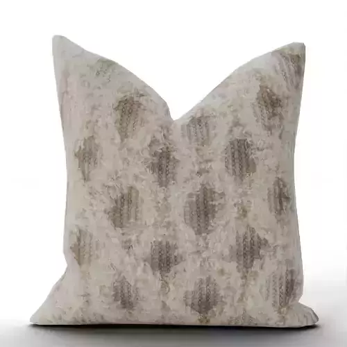 Edric Textured Throw Pillow - Modern Artisanal Accent Cushion