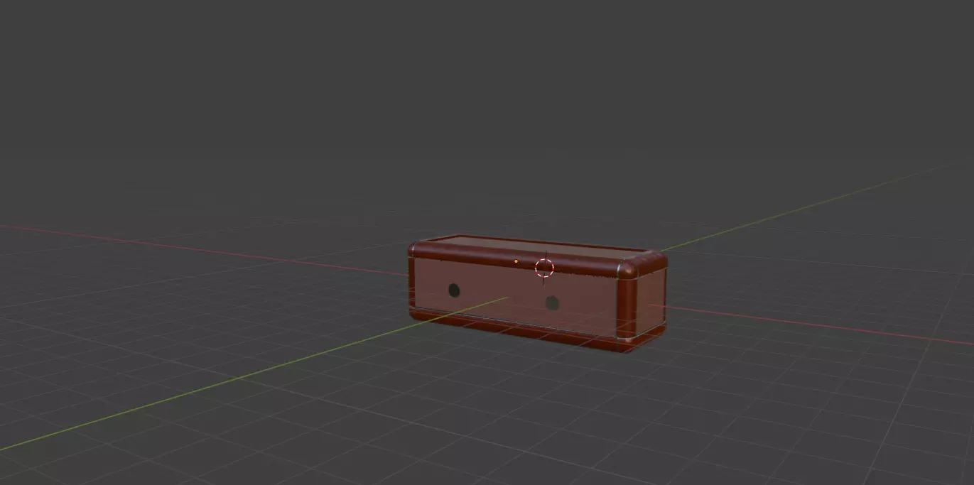 storage box with lid 3d model Free low-poly 3D model