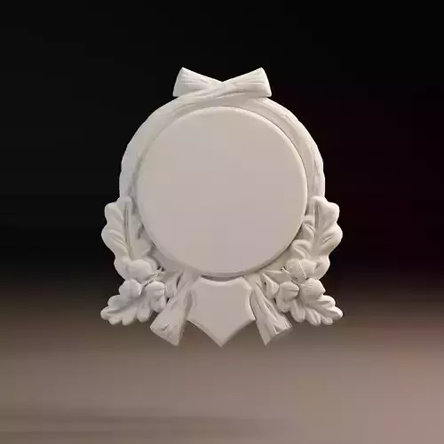Trophy Hunting Plaque Bas Relief CNC