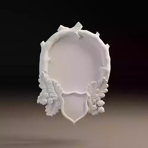Trophy Hunting Plaque Bas Relief CNC