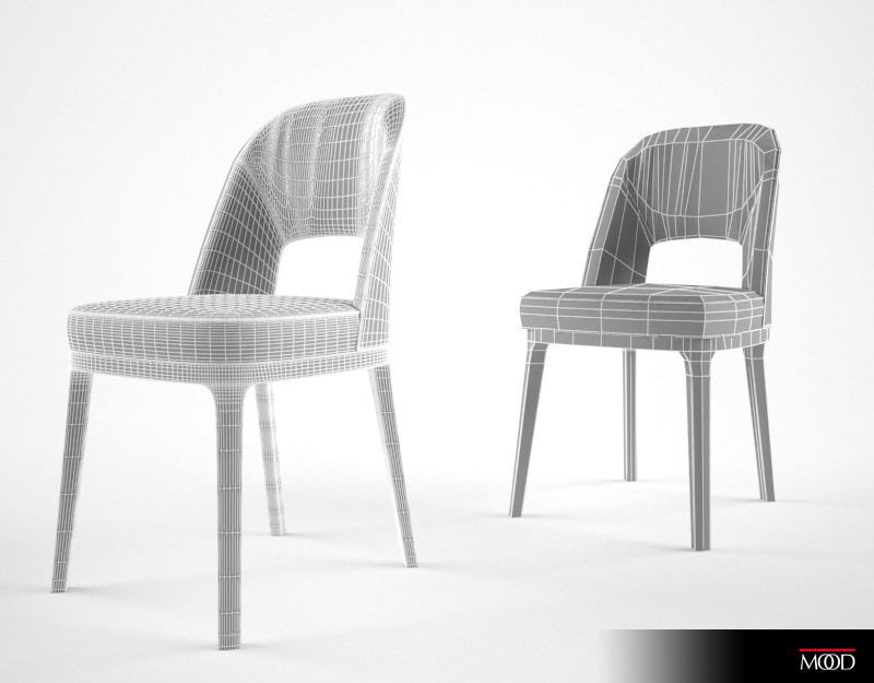 Flexform mood Judit 3D model_4