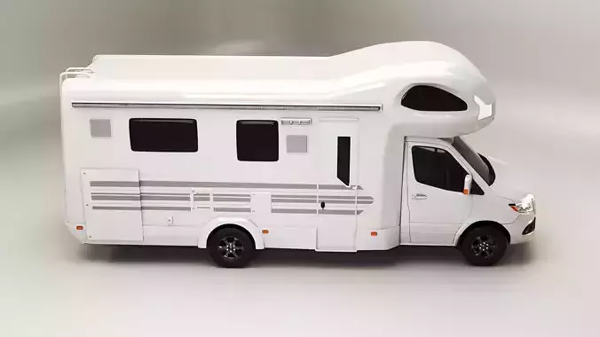 Modern Camper 3D model 6