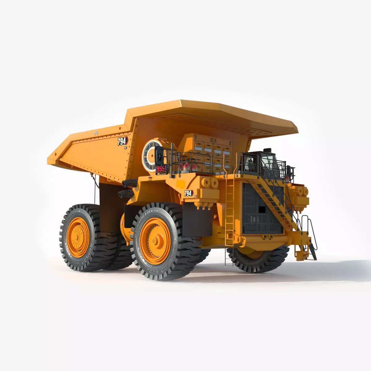 Mining Truck 3D model