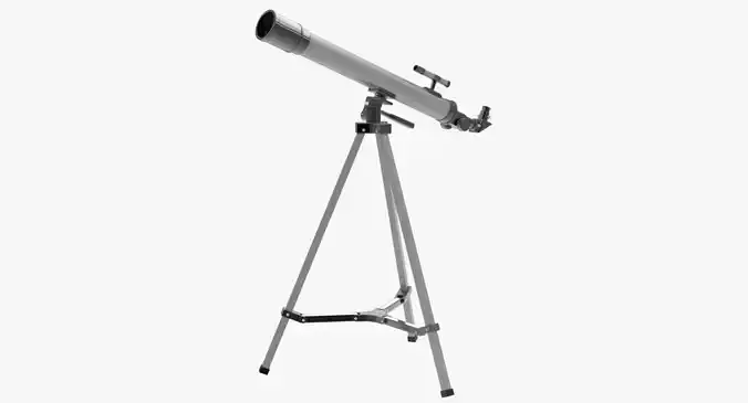 Telescope on tripod