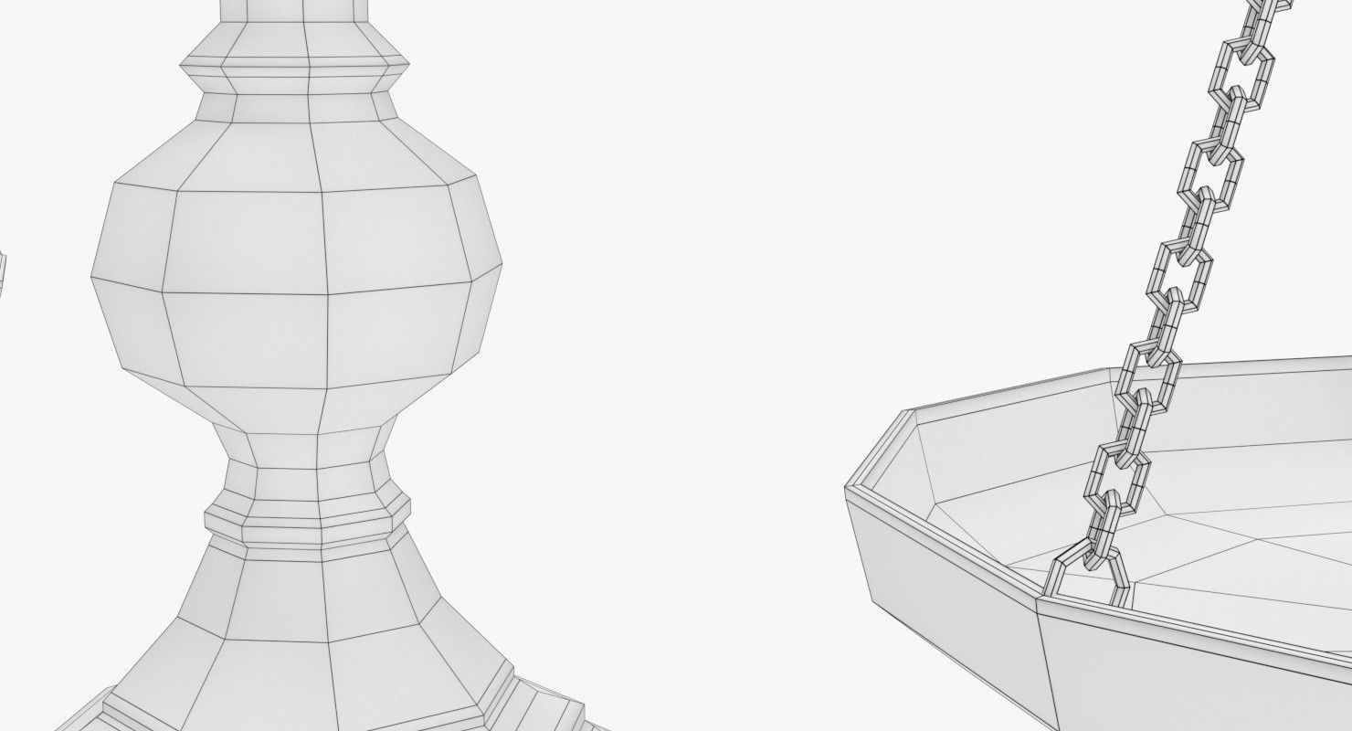 Balance Scale 3D model_9