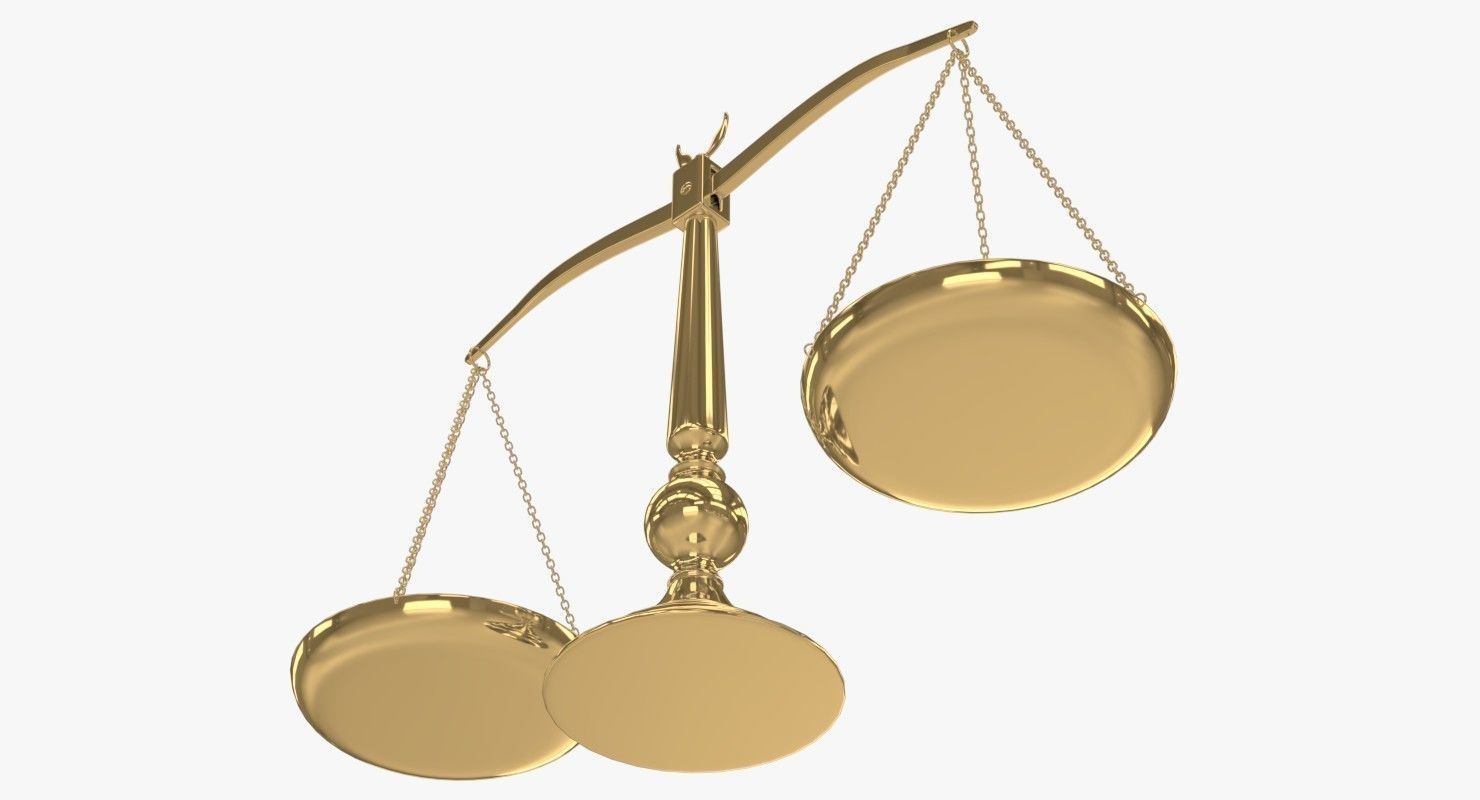 Balance Scale 3D model_3