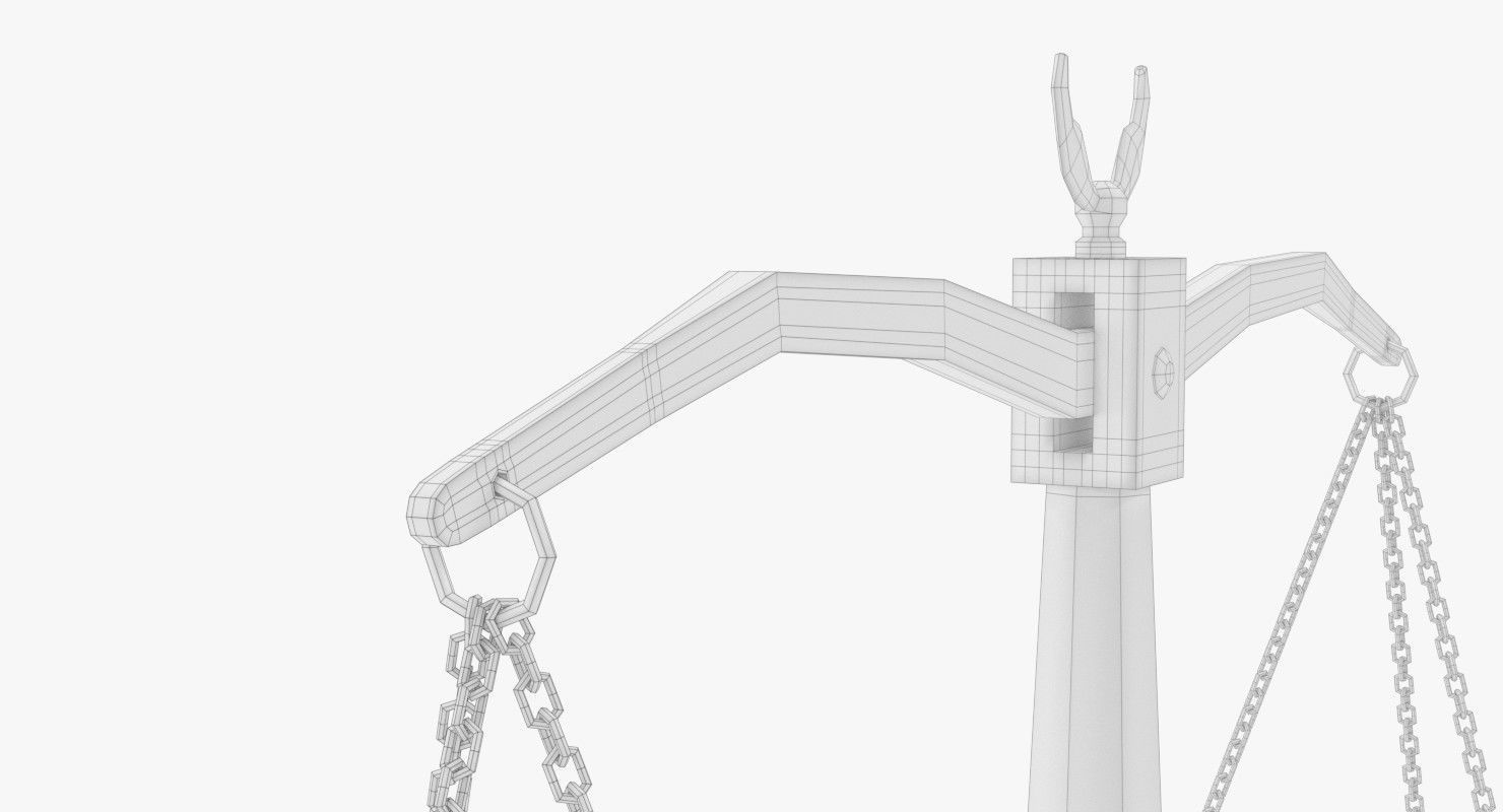 Balance Scale 3D model_10