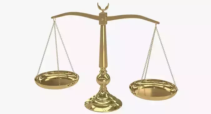 Balance Scale 3D model