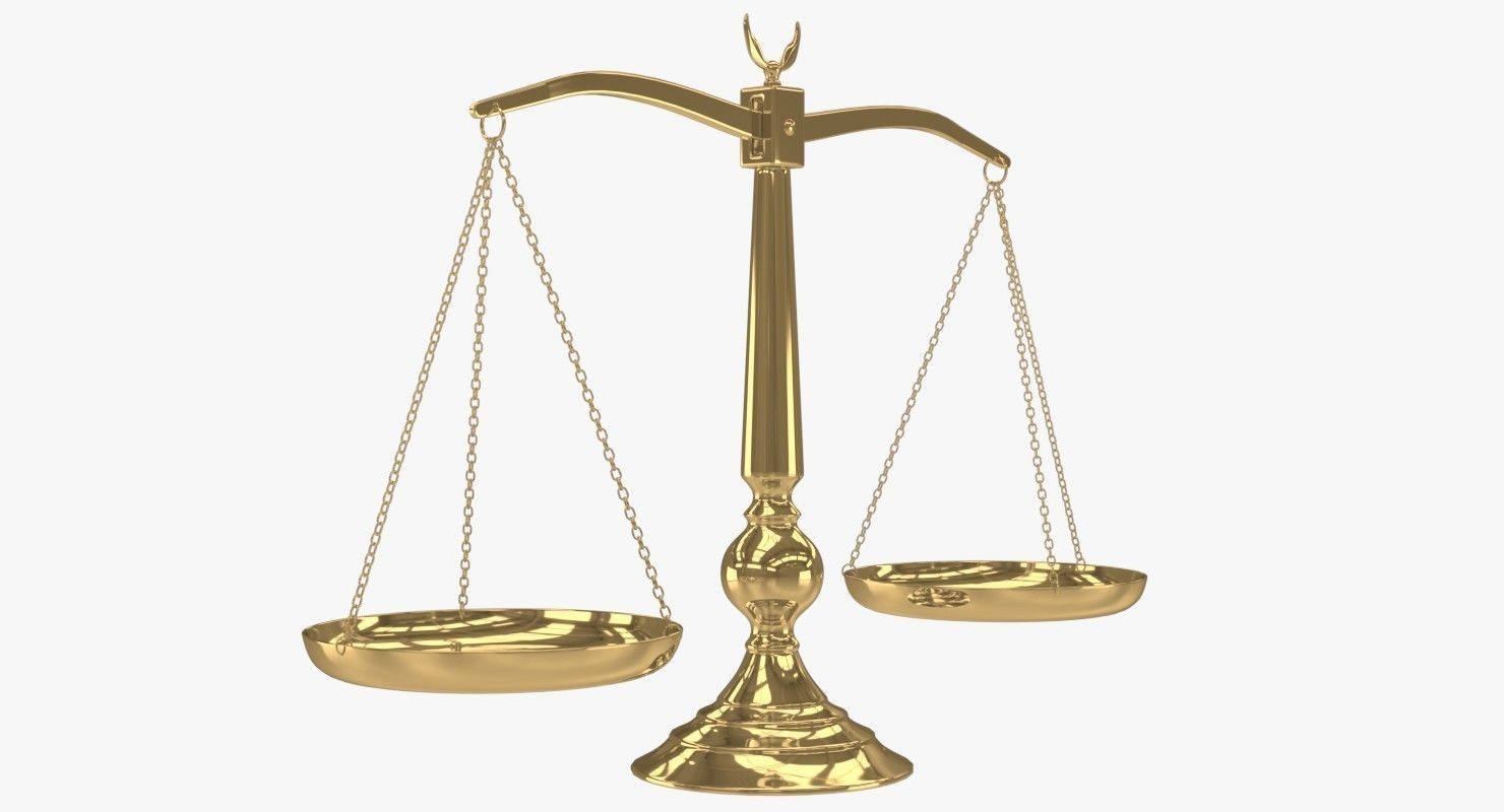 Balance Scale 3D model_1