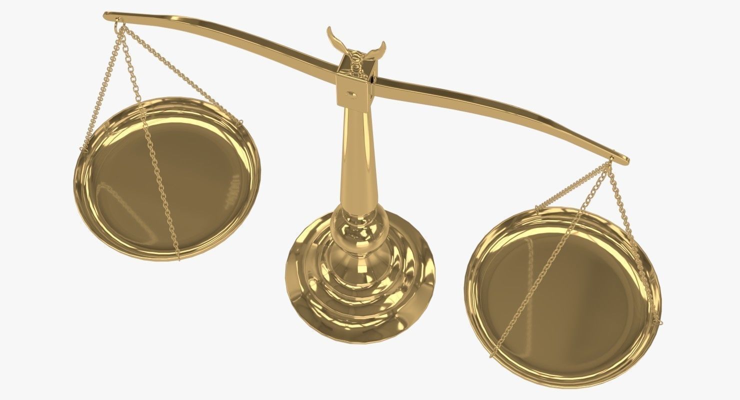 Balance Scale 3D model_2