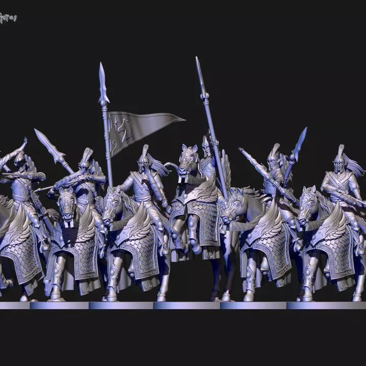 High elves Erlein Reavers new version 3D print model