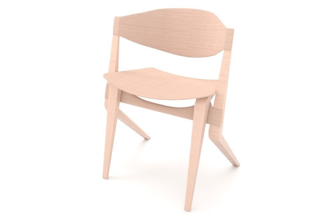 Karimoku New Standard Scout Chair Free 3D model