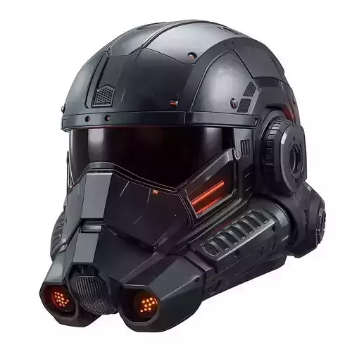 Cyber-Mecha V-Fin Commander 3D Model