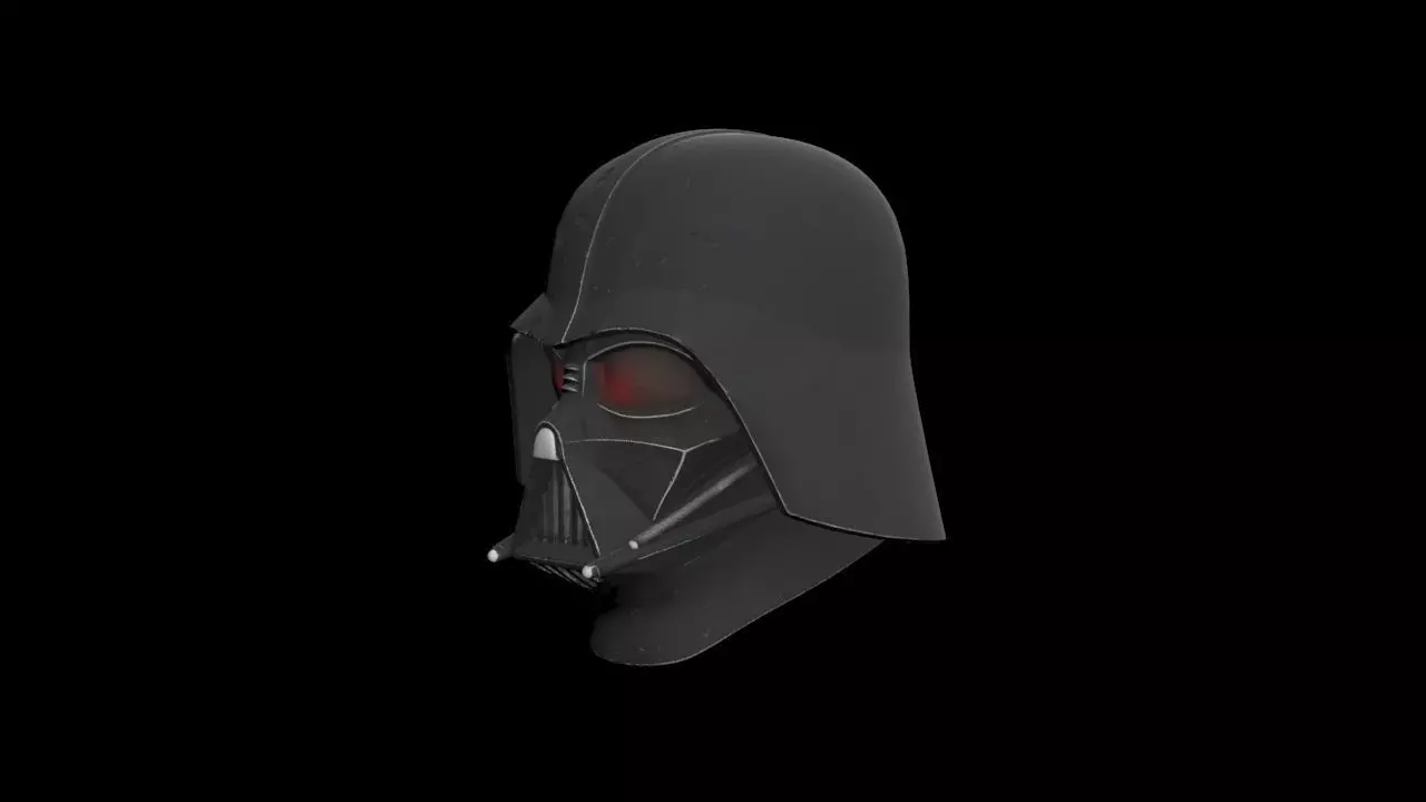 darth vader helmet 3d model 3D model
