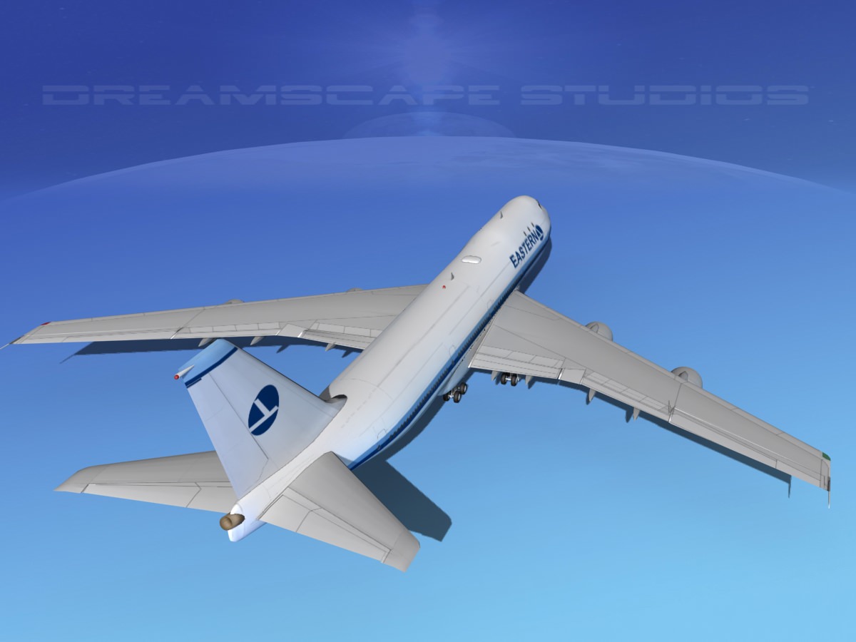 Boeing 747-100 Eastern Airlines 2 3D model_7