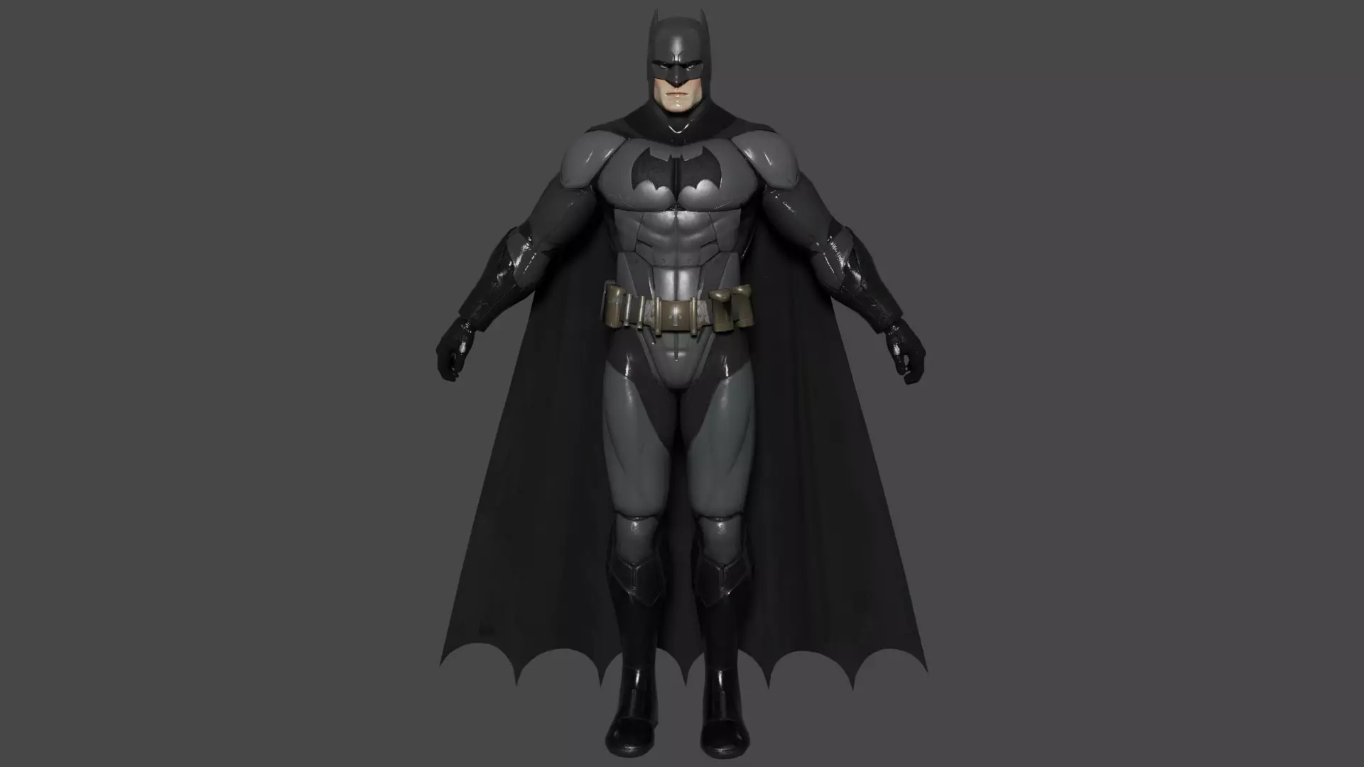 Batman 3d Model Low-poly 3D model