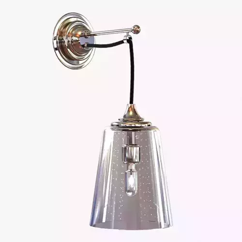 drummonds The Single Dalby Light With Antique Conical Shade