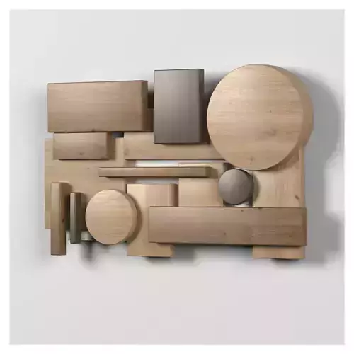 Wall shapes Decoration - Wood - 60x35 - Collection - Part 2