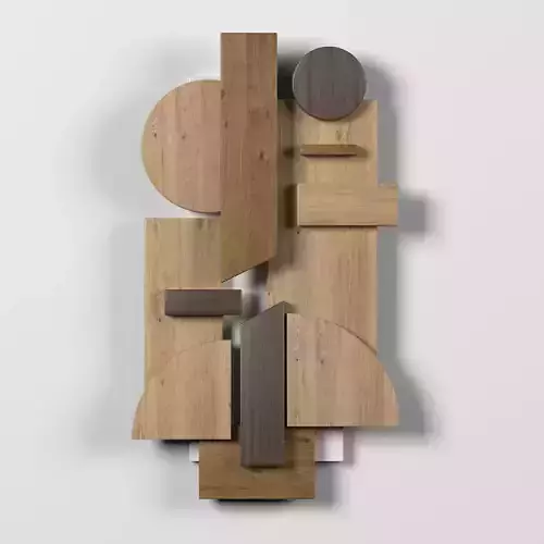 Wall shapes Decoration - Wood - 35x60 - Collection - Part 4