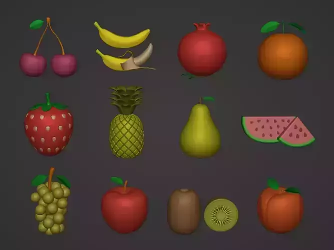 Ocstard Collection 32 Low-poly 3D model 4