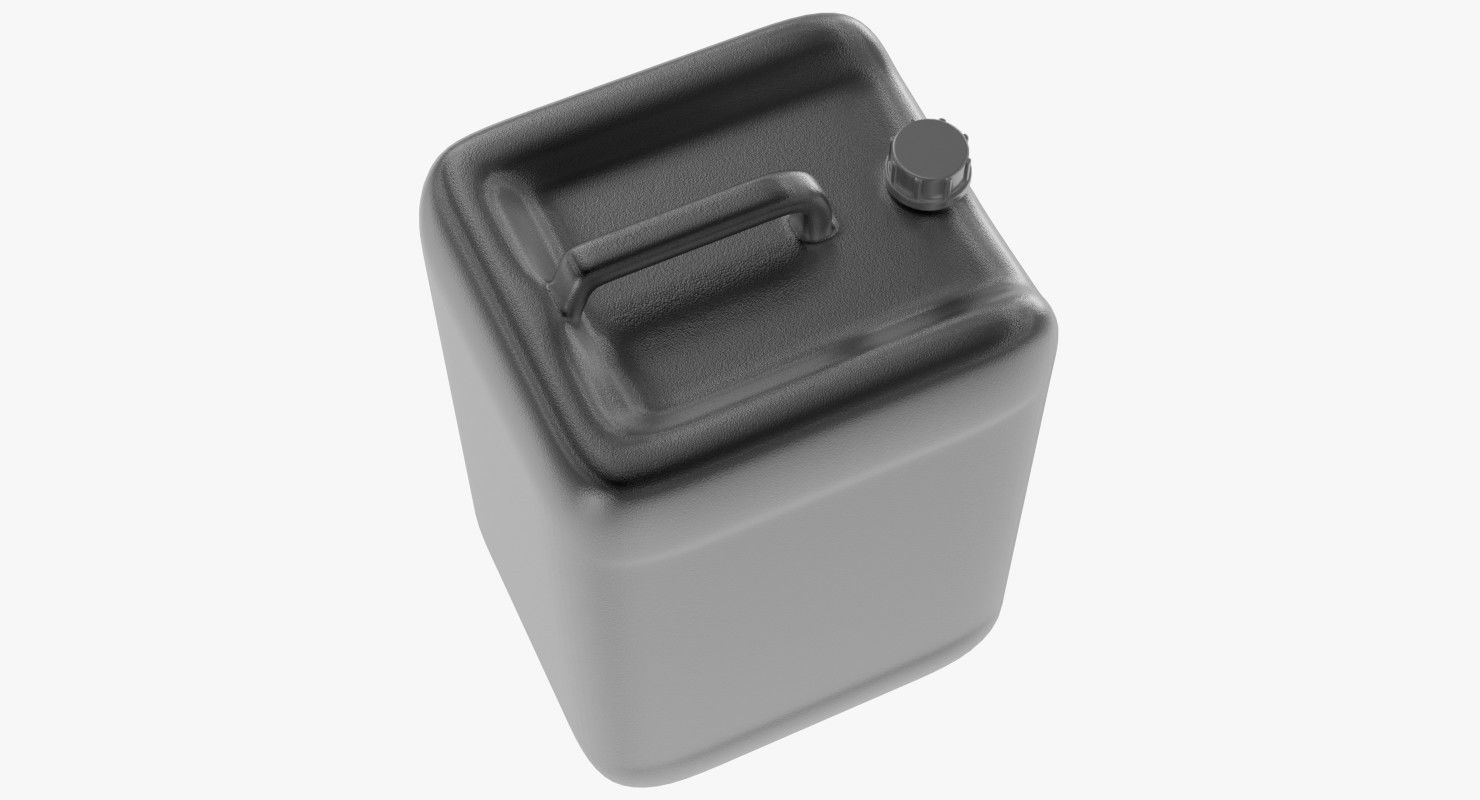 Fuel Can 2 3D model_2