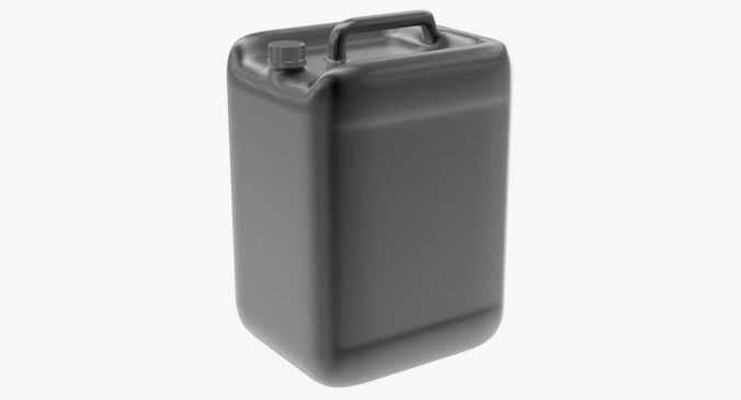Fuel Can 2 3D model
