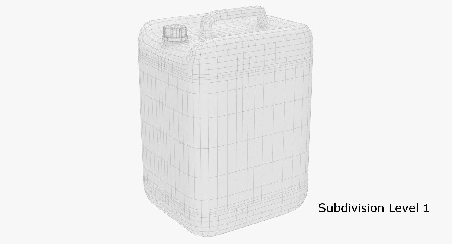 Fuel Can 2 3D model_6