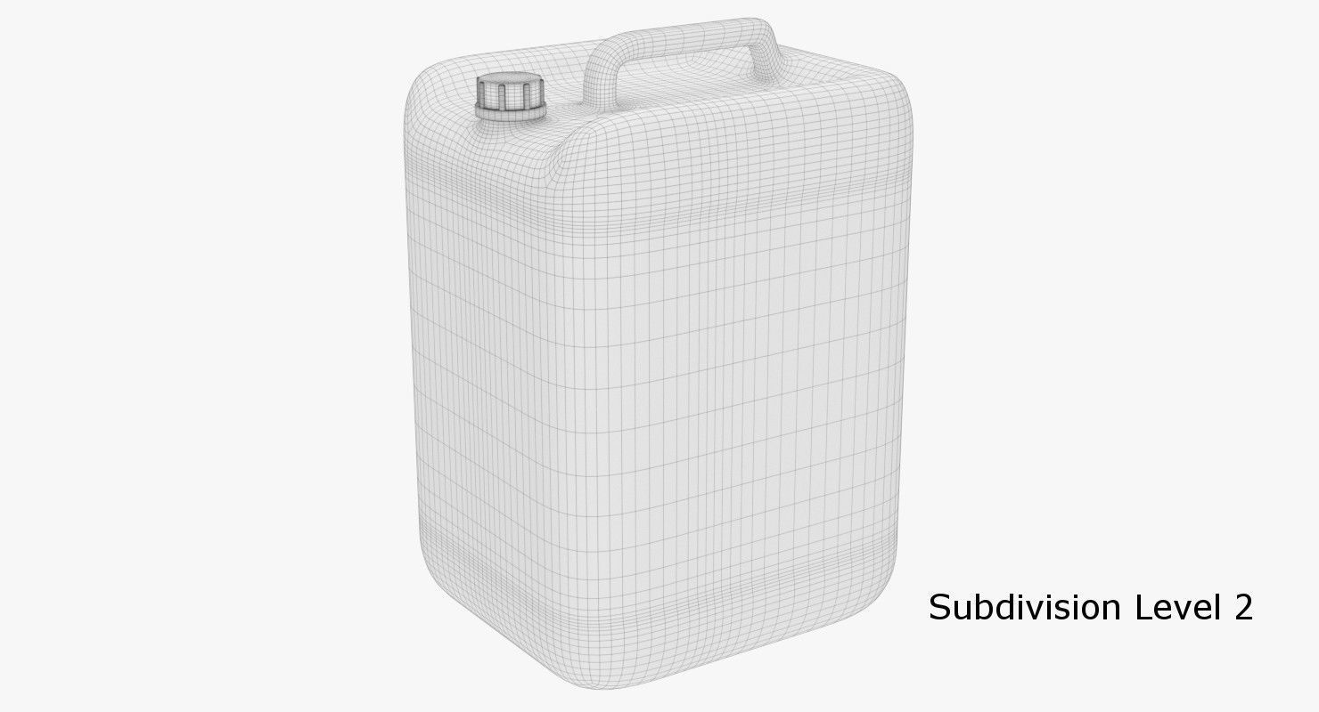 Fuel Can 2 3D model_7