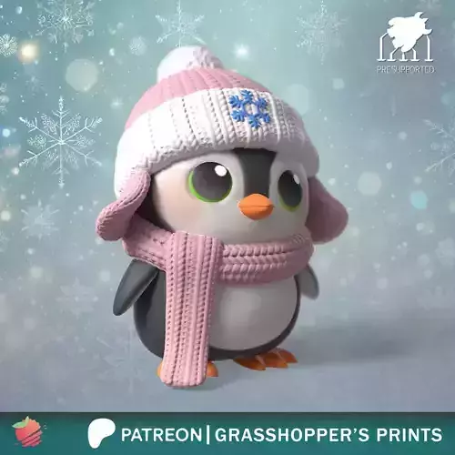 Cozy Penguin aka Penguin in Scarf