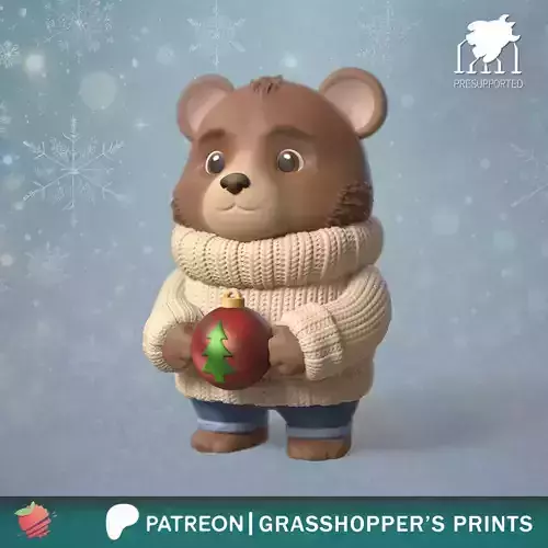 Cozy Bear aka Bear wearing sweater