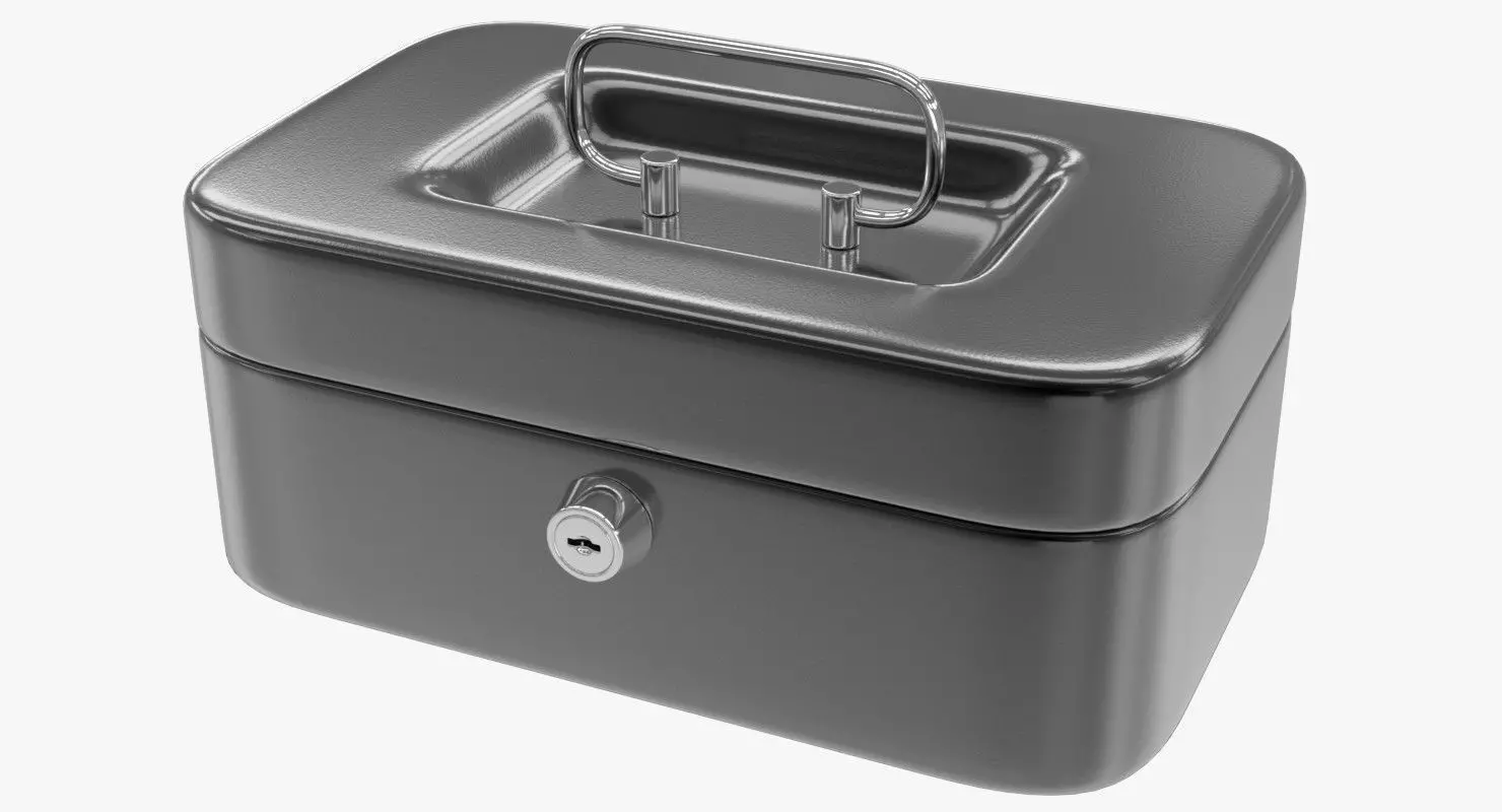 Cash Box 3D model_0