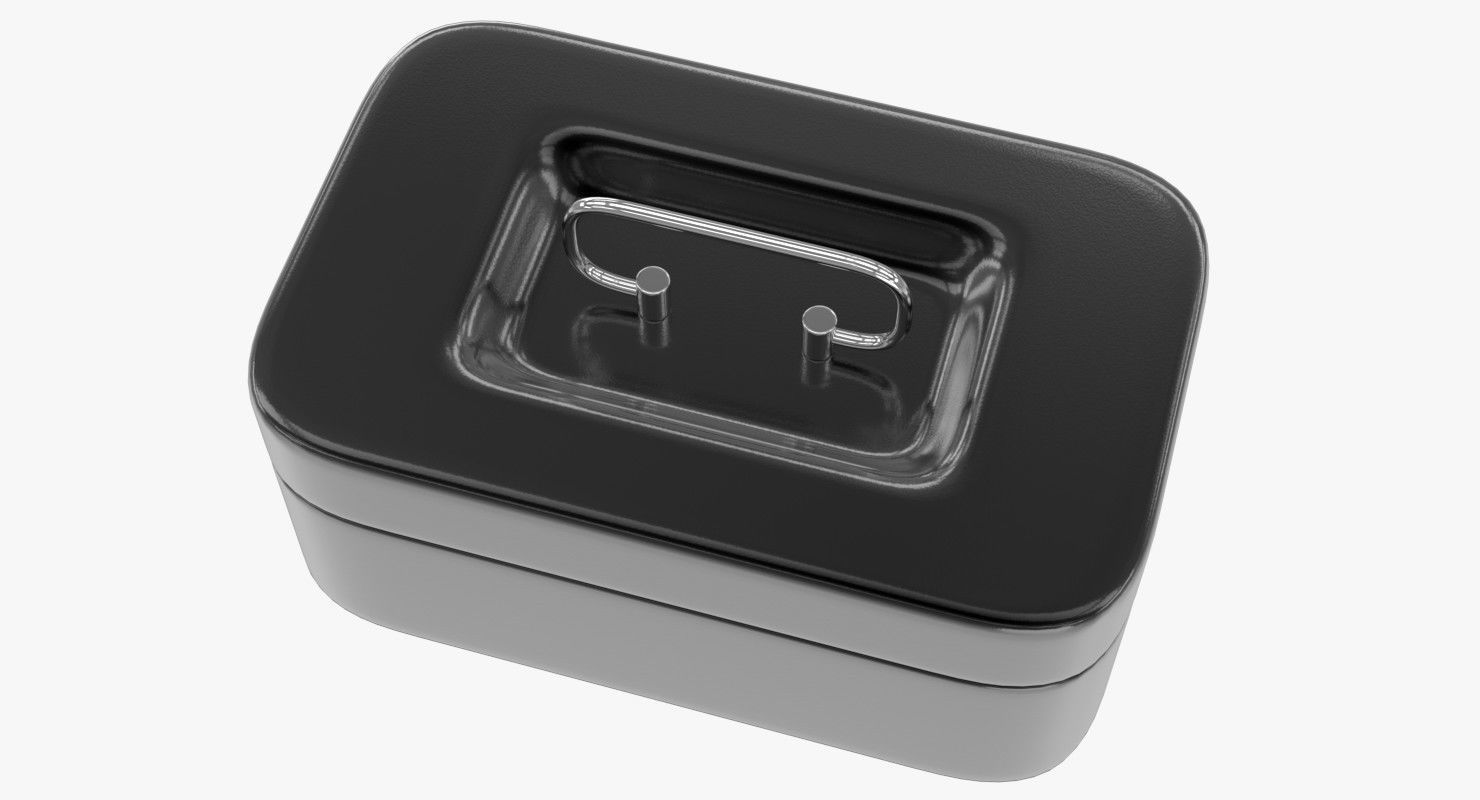 Cash Box 3D model_2