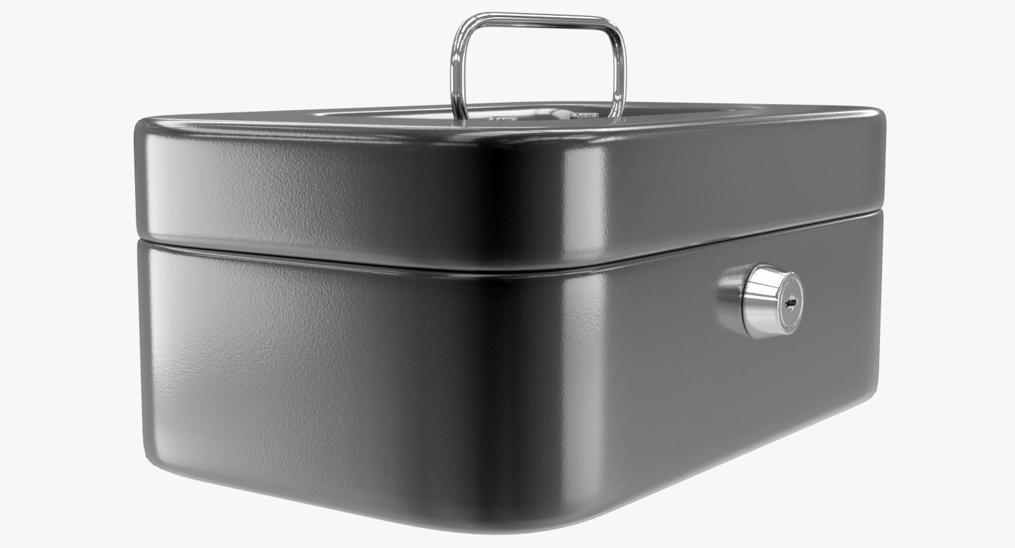 Cash Box 3D model_1