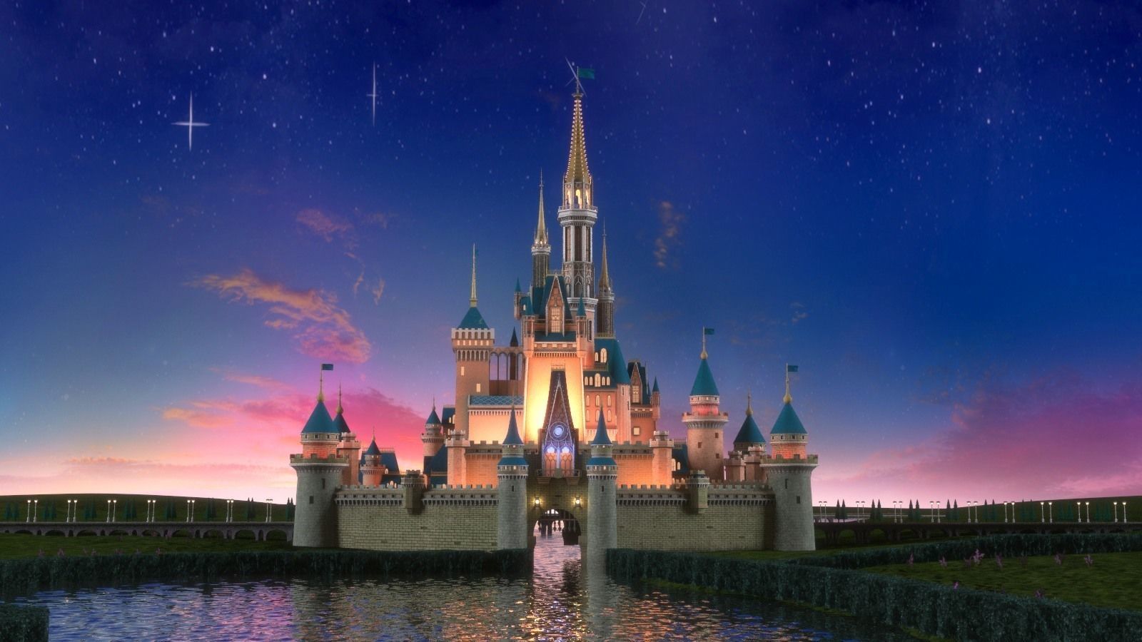 Disney Cinderella Castle 3D model_1