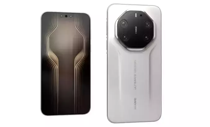 HUAWEI Mate 80 RS ULTIMATE DESIGN White 3D model