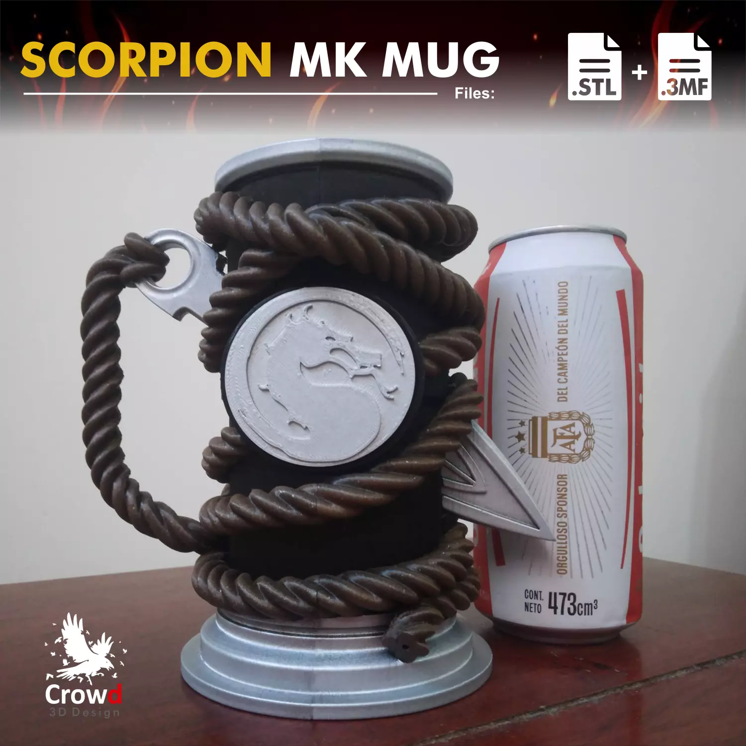 SCORPION MK MUG 3D print model