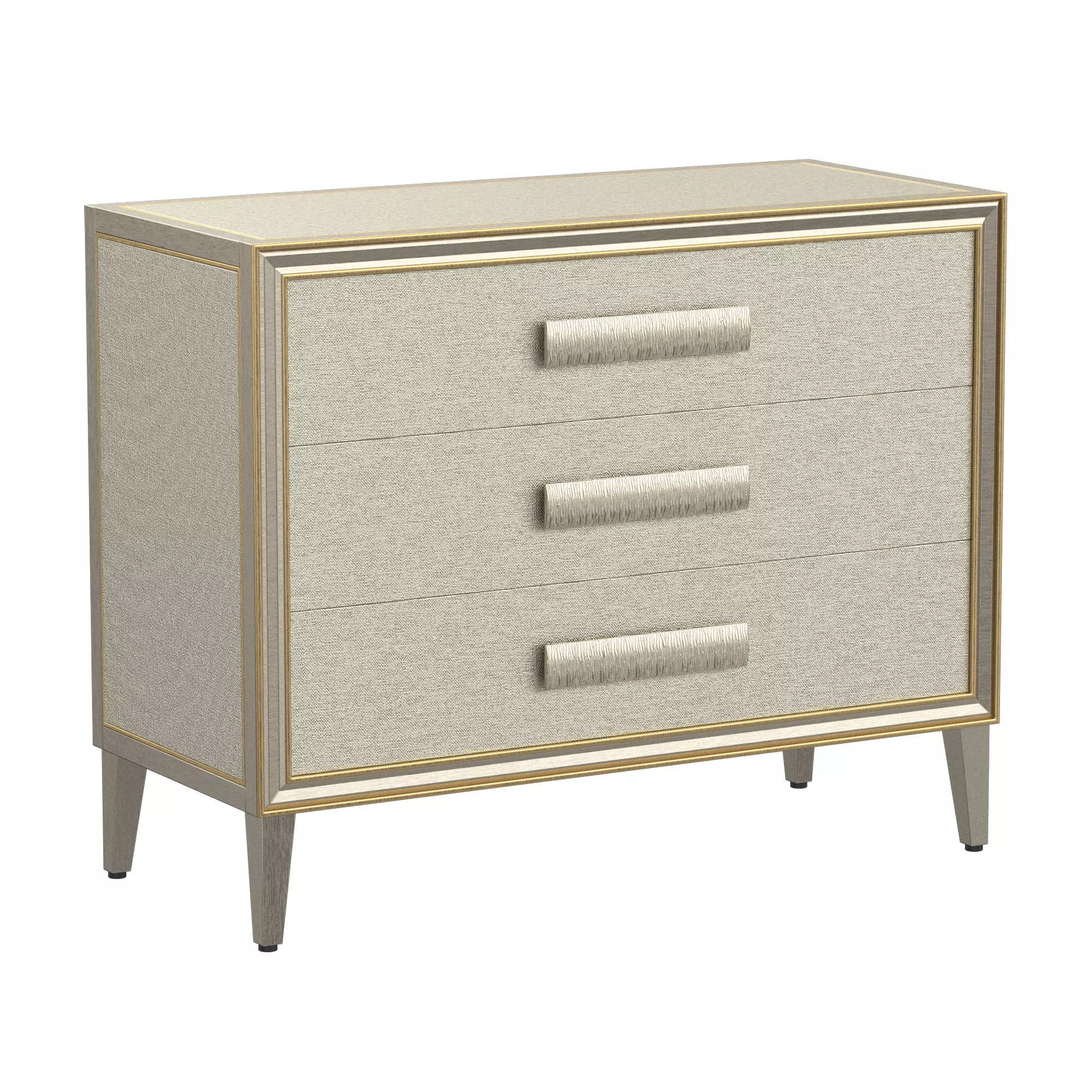 Cefalu Three-Drawer Chest 3D model