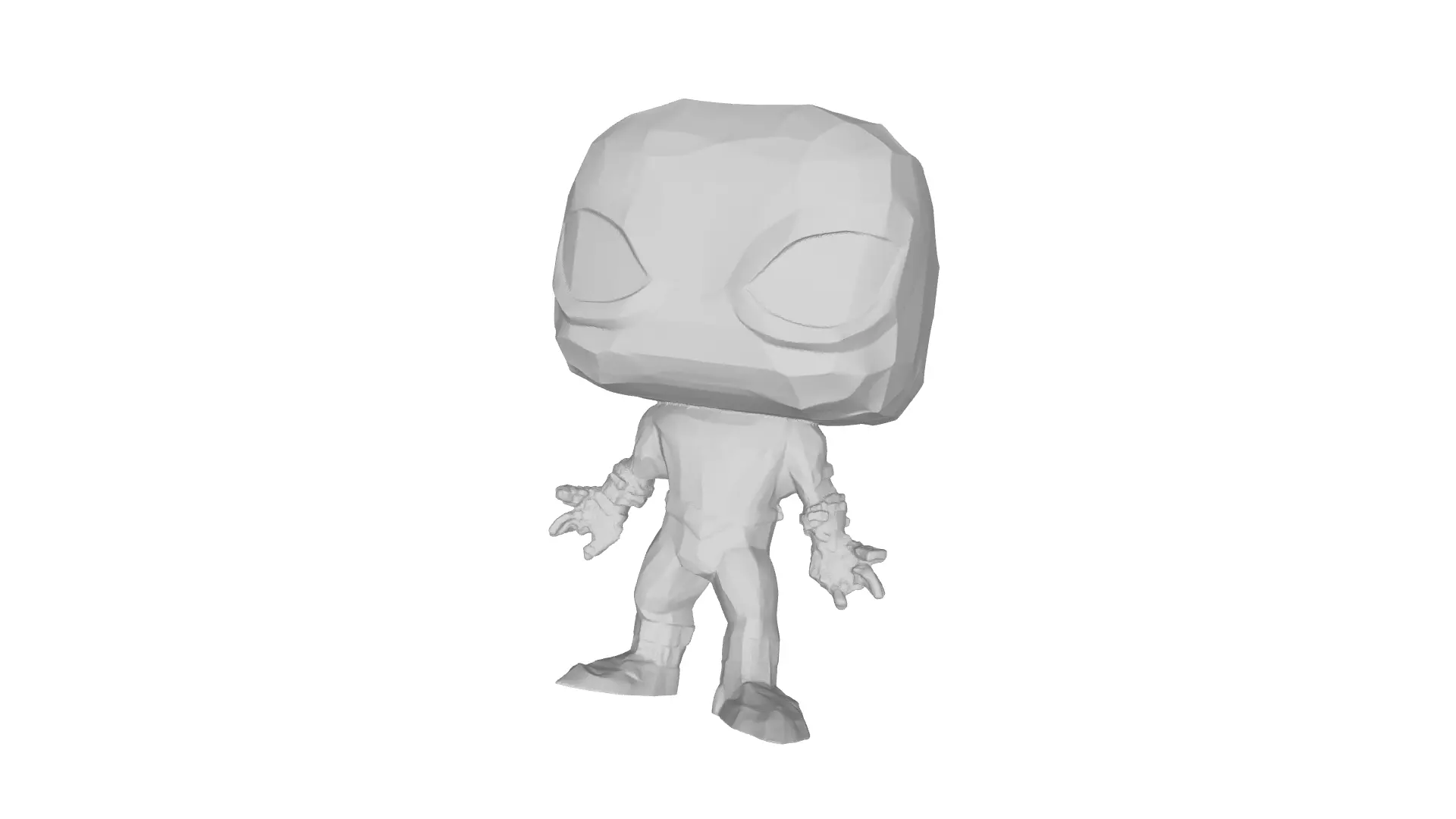 Spider-Man Stylized Chibi Figure 3D print model