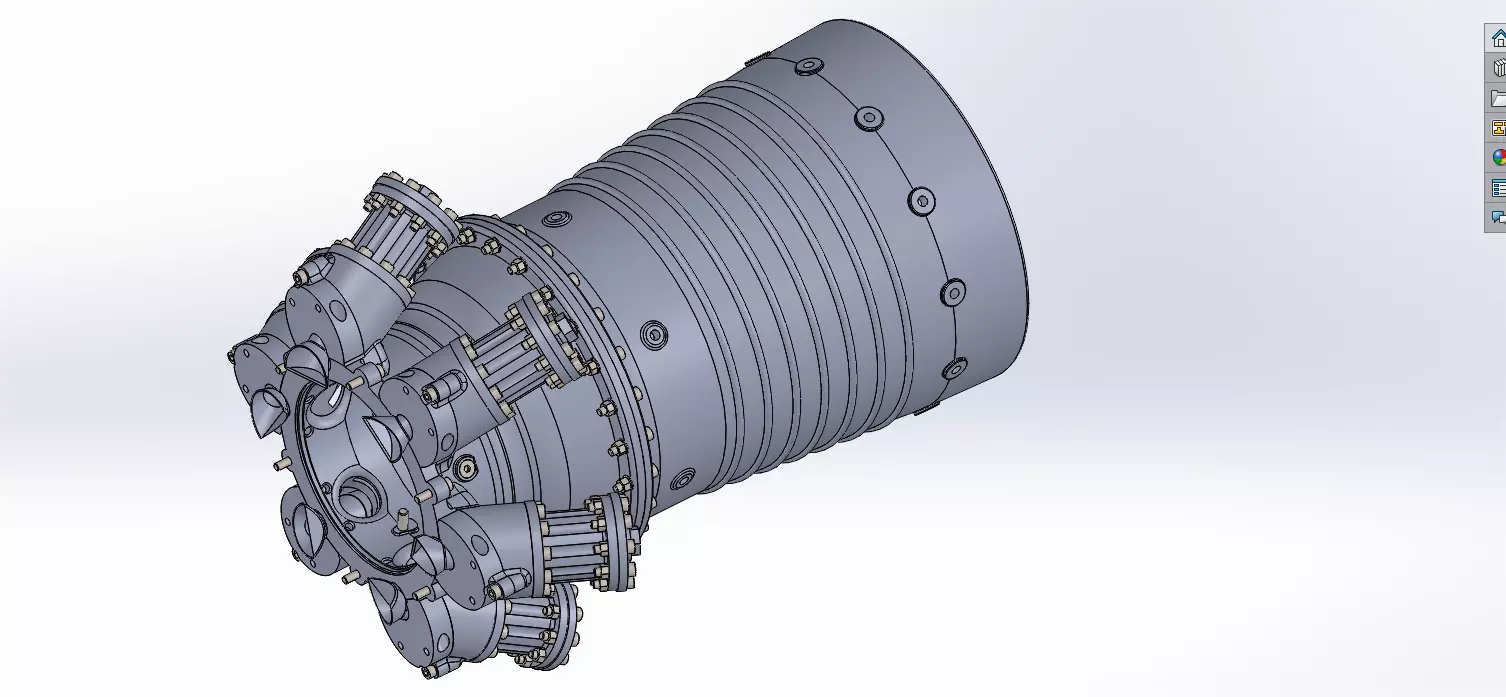 Jet Engine 3D model