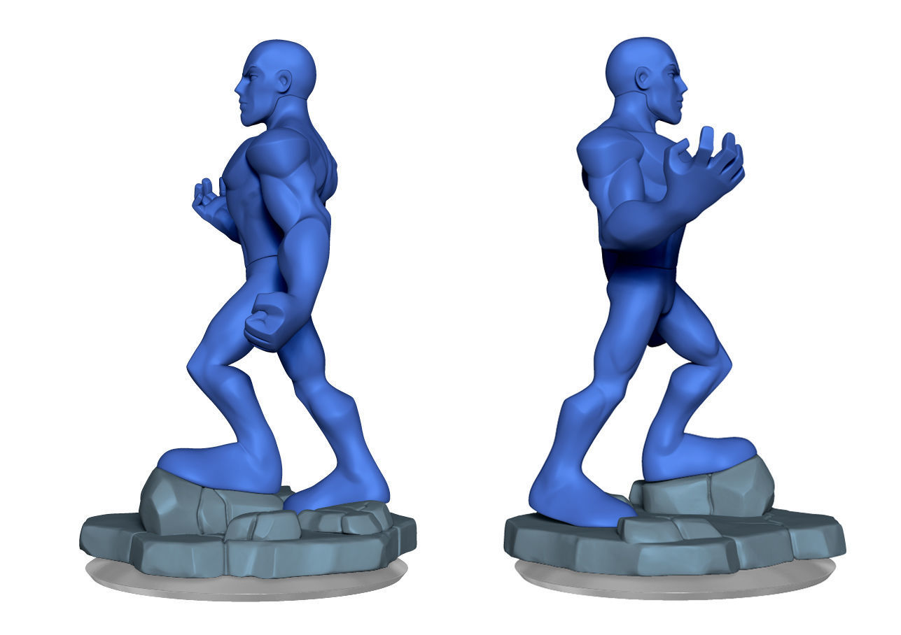 Infinidude Pose A 3D print model_3