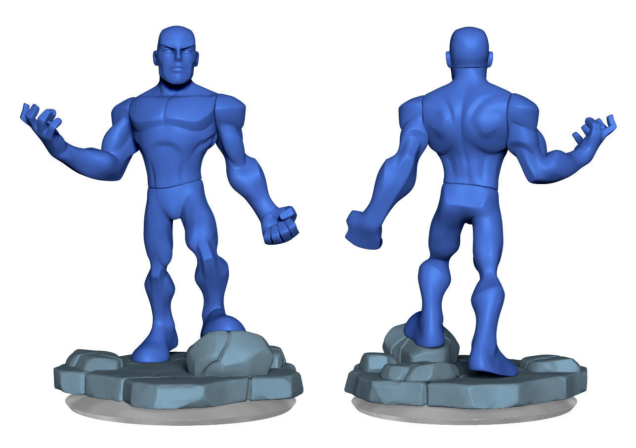 Infinidude Pose A 3D print model_2