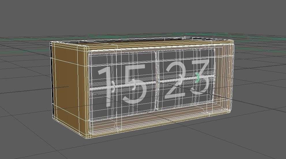 Alarm Clock 3D model_1