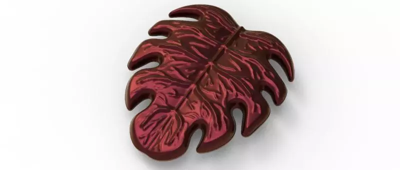 Organic Leaf Natural Foliage 3D print model