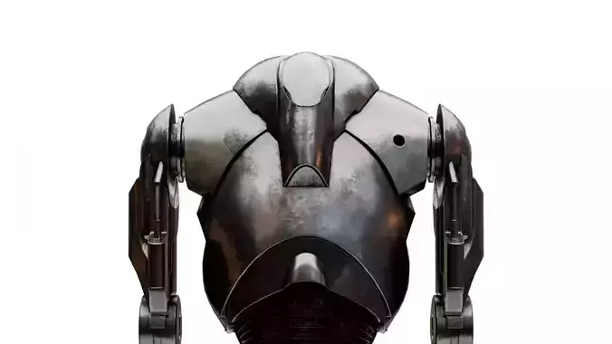 B2 Battle Droid - Star Wars Low-poly 3D model