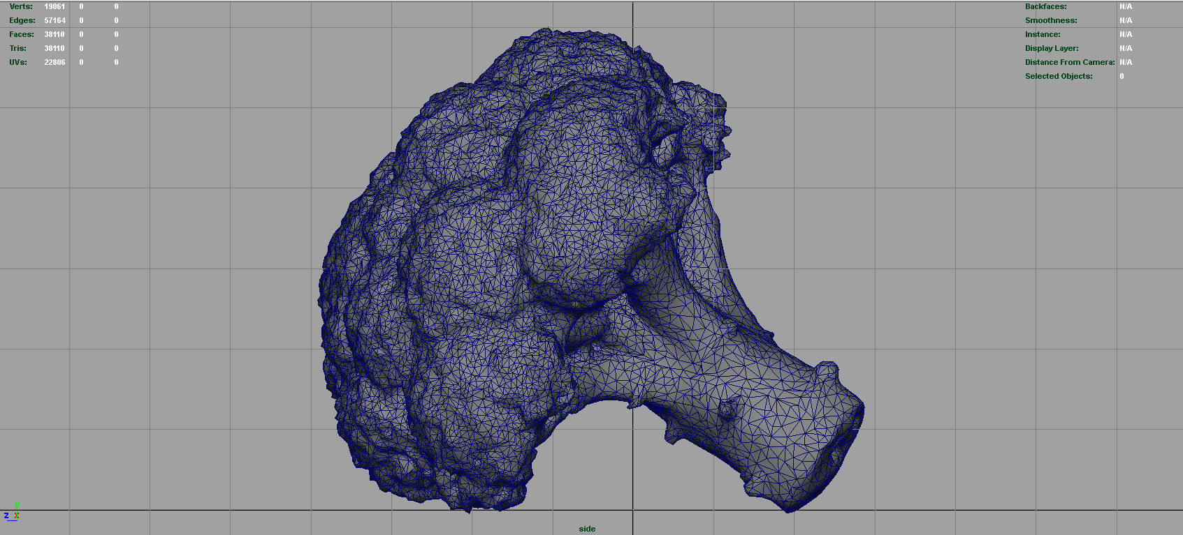 Broccoli   High and Low Poly blend 4 4 Included Low-poly 3D model_12