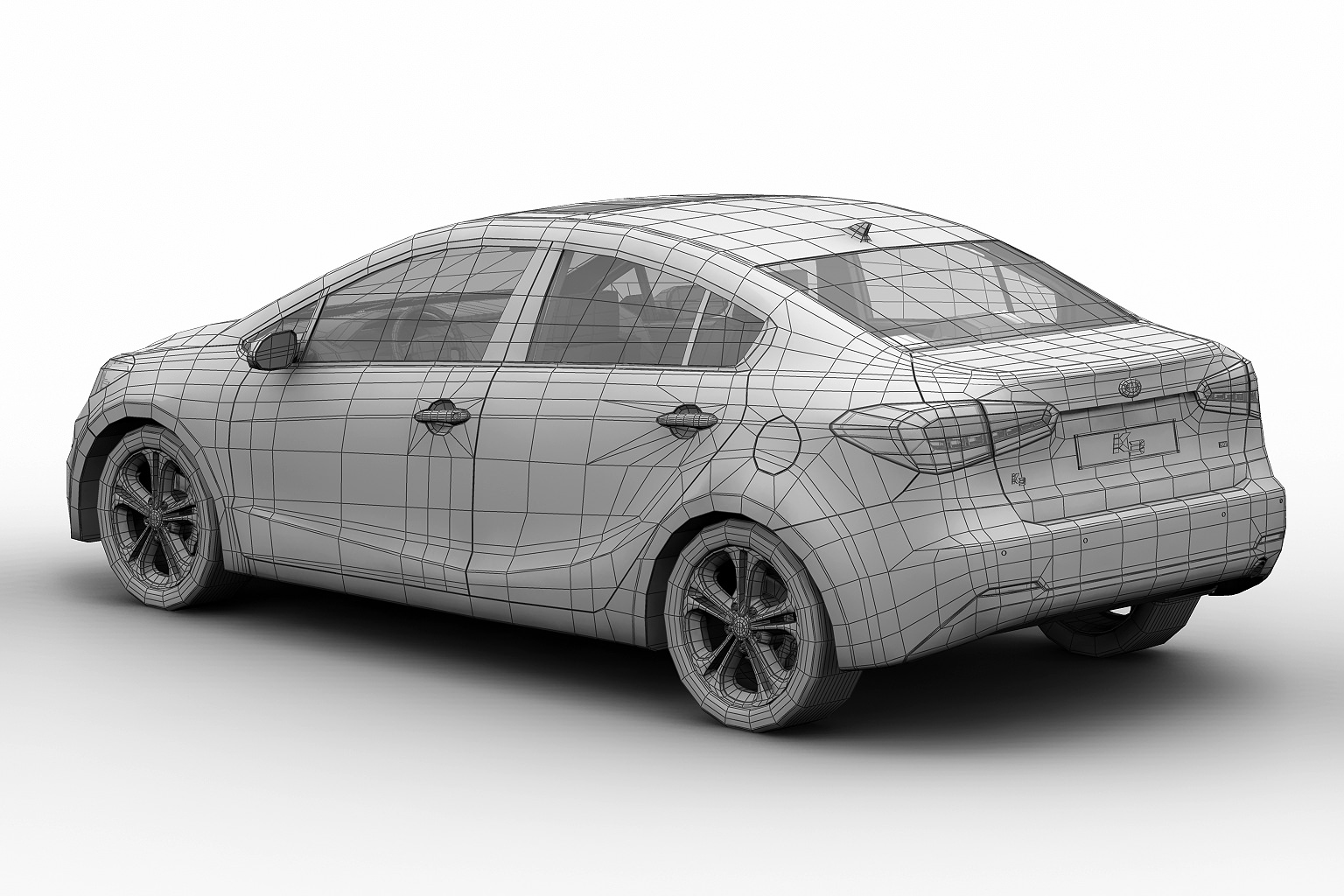 2014 Kia K3 Cerato Forte 3D model_10