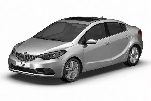 2014 Kia K3 Cerato Forte 3D model_0