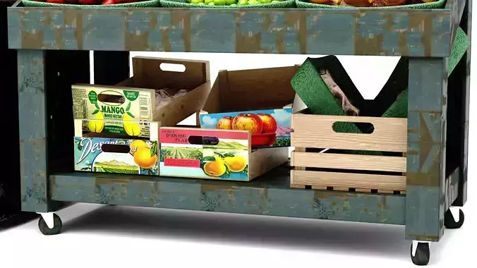 Greengrocer 3D model 6